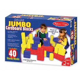 Melissa&Doug - Caramizi gigant din carton Jumbo 40